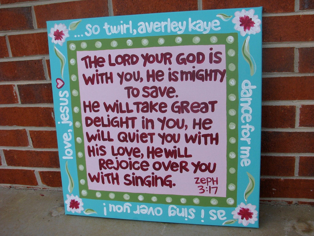 bible verse canvas