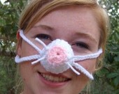 Kitty Cat Nose Warmer, Nose Cozy, Woman, Teen, Gag Gift,  Winter, Noze Warmer