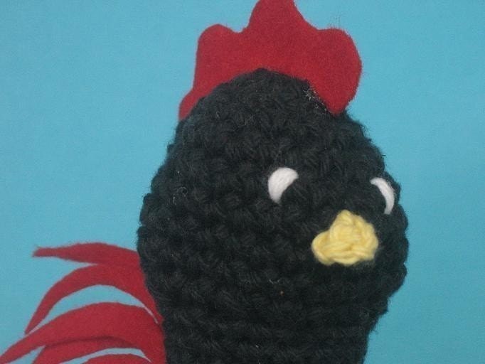 Don Juan the Rooster Finger Puppet