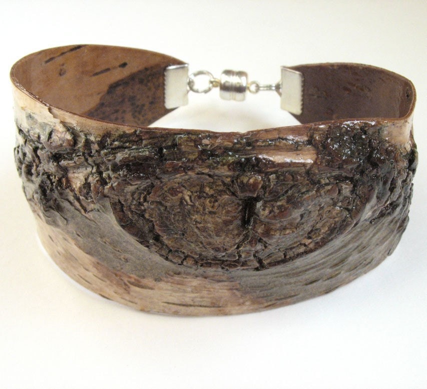 Birch bark cuff, Branch