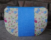 Zipper Purse-Butterflies