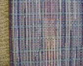 Recycled denim woven rug
