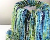 Tealicious Fringe Baby Blanket Photo Prop, Heavenly Soft and Beautiful, inCool and Bright Shades of Aqua Blue, Navy Turquoise, Green