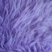 SALE Lavender Mongolian Faux Fur Nest Photography Prop Rug Faux Fur Photo Prop Long Pile, Newborn Baby Toddler Pictures, Size 30 x 18