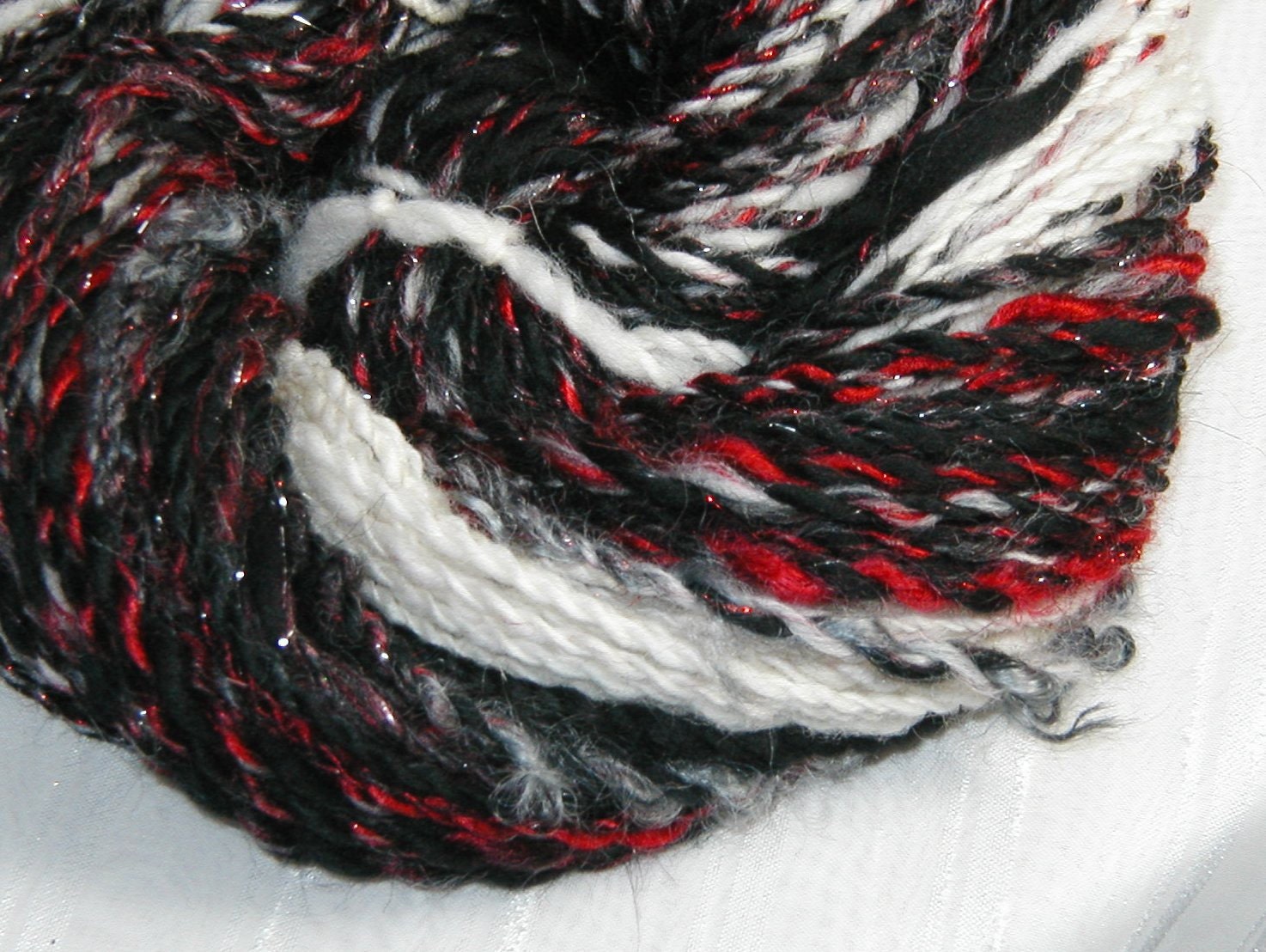 Bloody Valentine handspun two ply merino yarn