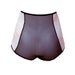 Pink and Black 'Sofia' Sheer Lace Bra and Knicker Set