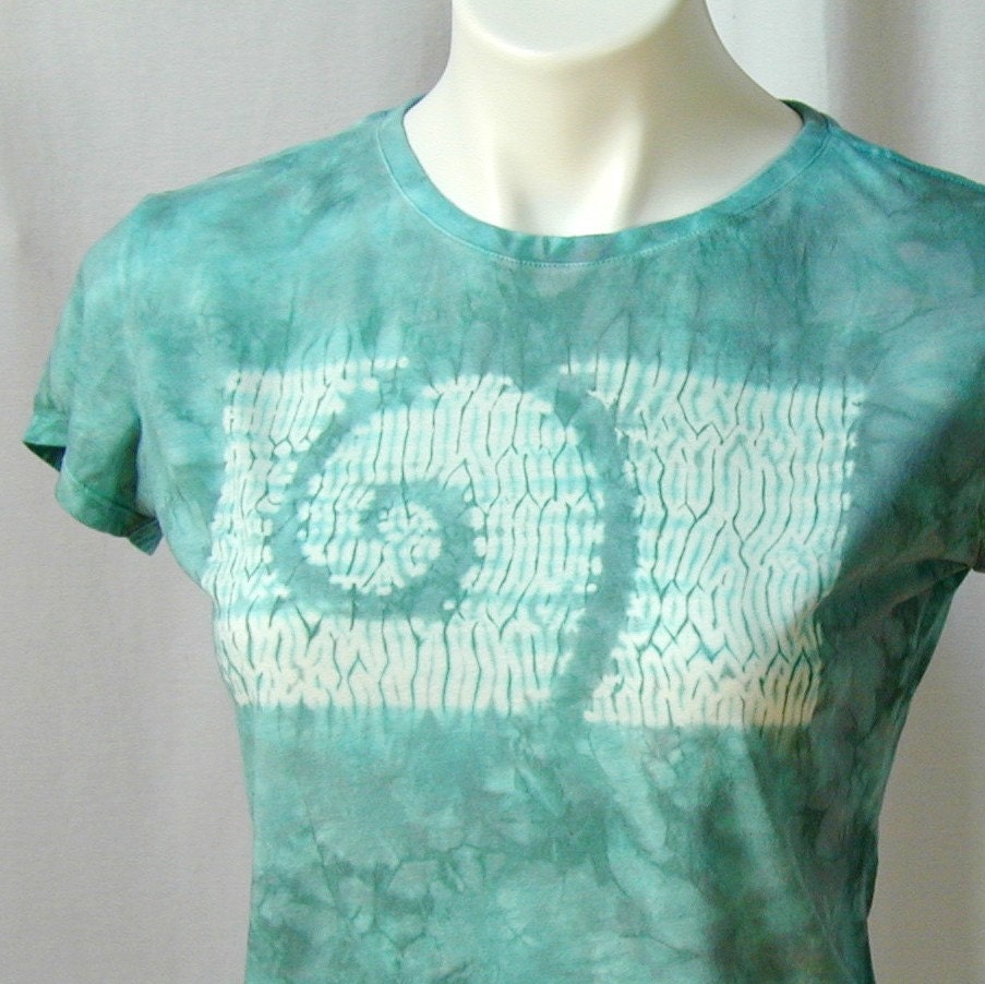 Water Songs Shibori Bamboo Top (small)