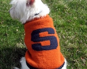 Monogram Dog Sweater (M)