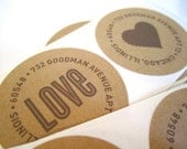 Return Address Labels - Valentine's Medley (100qty)