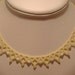 Yellow Simple Net Necklace Kit