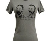 Beard T-Shirt - BEARDS are SEXY Ladies Shirt - Available in S, M, L, XL