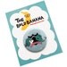 Unicorn Narwhal TEAM MAGIC Pin Button - LARGE 2 1/4" Button