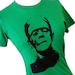 Frankenstein Monster Ladies T-Shirt -  (Sizes S, M, L, XL)