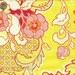 End of Bolt - Last 33 Inches in Stock - Heather Bailey Pineapple Brocade in Gold