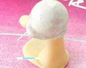 Kawaii Pink Ice Cream Scoop Ring . Kawaii cute girly delicious miniature . Royal Quartz