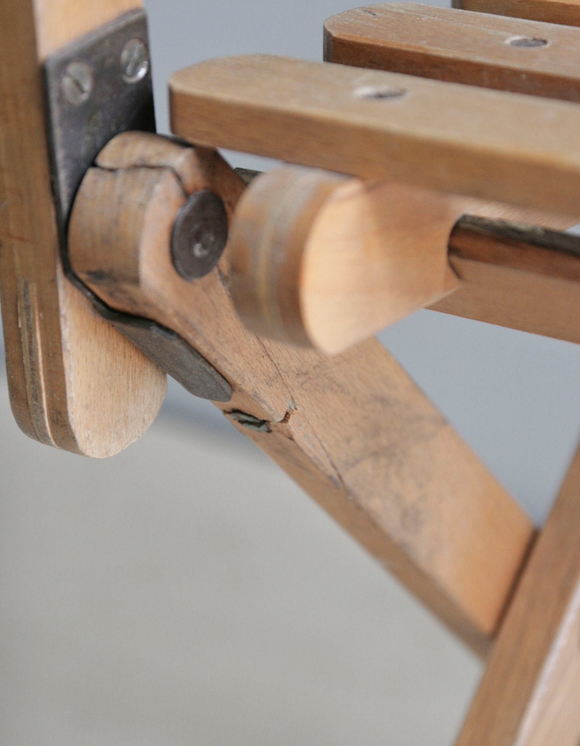 child's wood folding chair