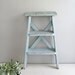 vintage aqua painter's ladder