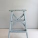 vintage aqua painter's ladder