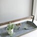 wood & metal berry tote / tray