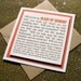 WILL YOU BE MY MAID OF HONOR card