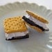 Smores Food Earrings - Miniature Food Jewelry - Surgical Stainless Steel Posts