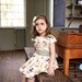 Vintage Mother Goose print Toddler Dress