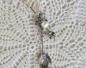 Little Spoon and Crown Necklace