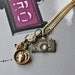 Antique Button Camera Charm Necklace