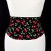 Cherry Polka Dot Waist Cincher Corset Belt Any Size Custom CLEARANCE