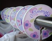 The Original Baby Closet Dividers for girls - Floral Friends