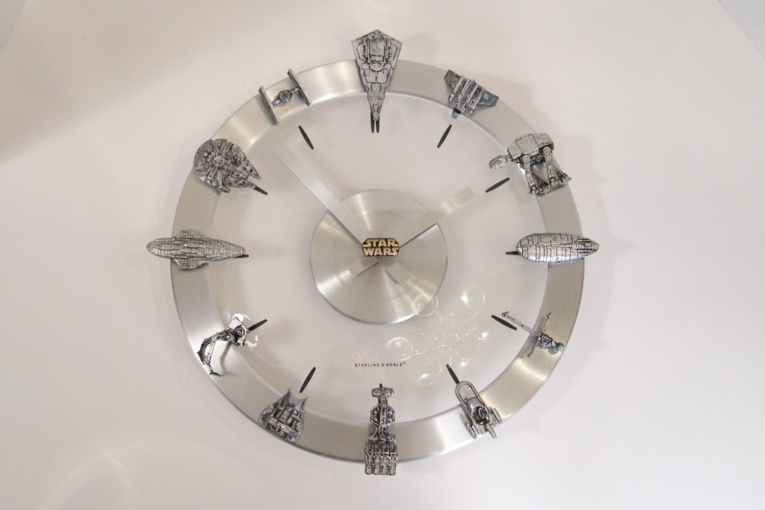 Star Wars Clock Starships and Fighters Clock