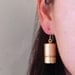 Vintage Gold Lighter Earrings - YOU Light Up My Life