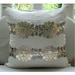 Decorative Throw Pillow Covers Accent Pillows Couch Pillows 16 Inch Ivory Silk Dupioni Antique Accents Silver And Gold Home Decor Living