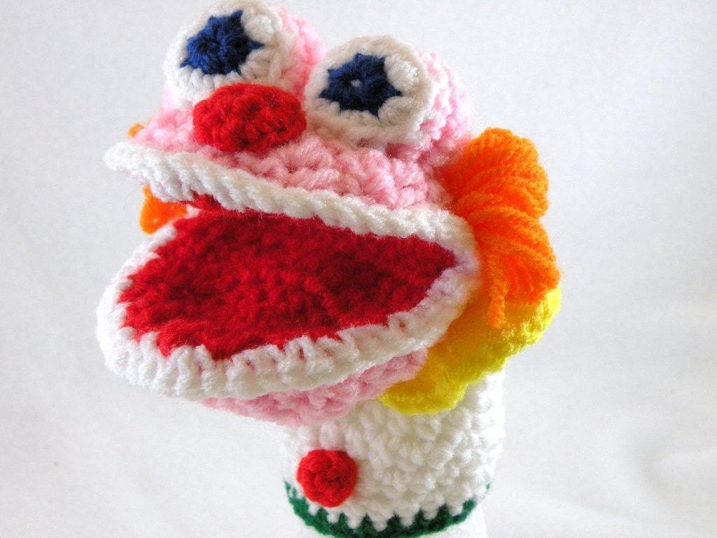 Little Kids Clown Child Size Hand Puppet