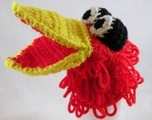 Little Kids Red Bird Child Size Hand Puppet