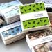 Tile Coasters - Aqua Seaform Floral - Set of 4