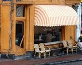 Cafe in Amsterdam, Signed 12 x 12 Fine Art Photograph from Holland by IlluminatedLuna on Etsy