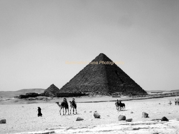 SALE Desert Journey, Egypt - Signed 16 x 20 Fine Art Photograph Poster by IlluminatedLuna on Etsy