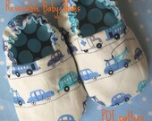Reversible Baby Shoes, PDF pattern