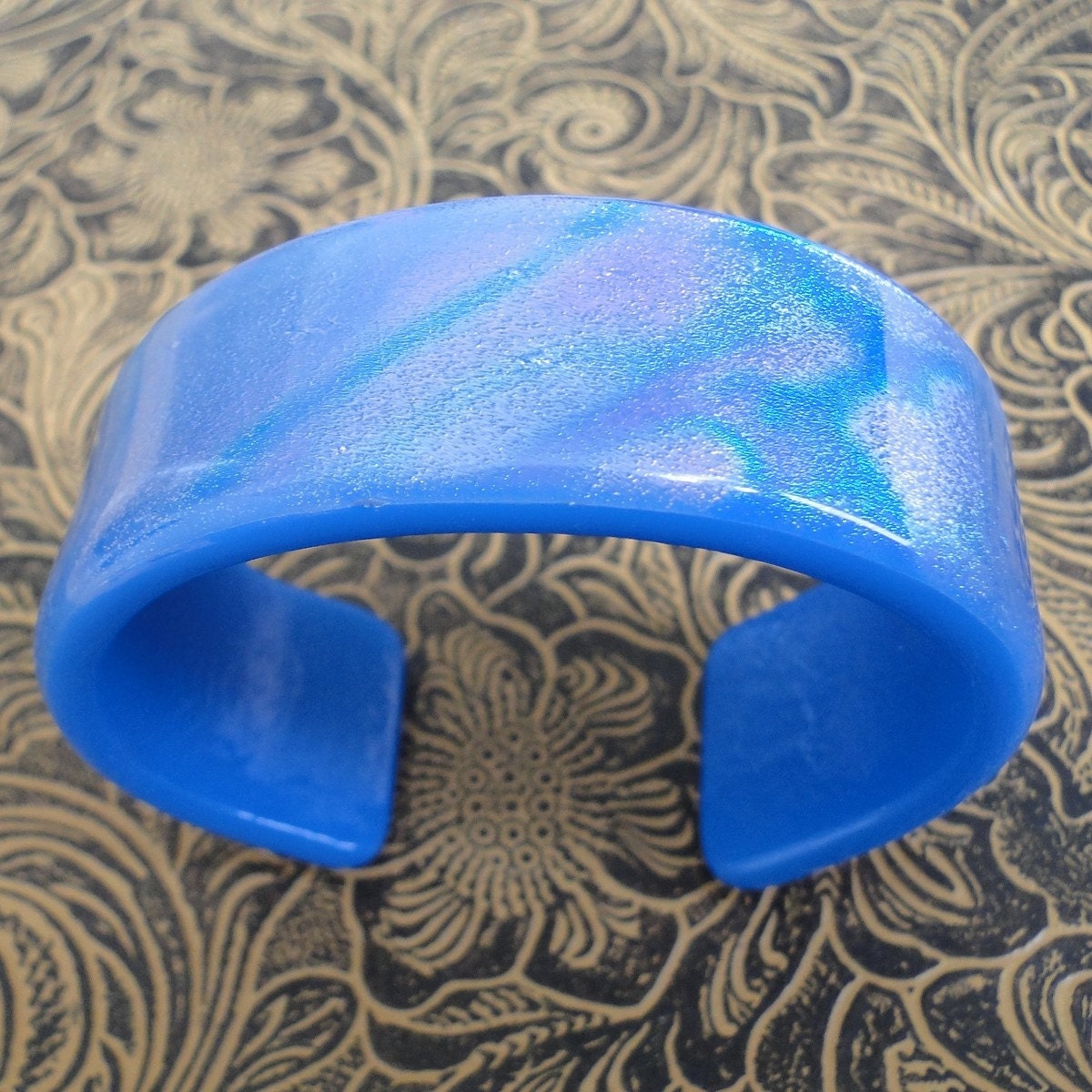 Fairy Dust Dichroic Glass Bracelet