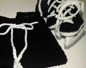 Hockey Skate booties and hockey pants in three sizes