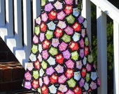 A Line Dress Reversible  Night Owl by Groovy Gurlz Available in Sizes  3m, 6m, 12m, 18m