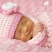 Sweetie Pink Cocoon/Beanie Set