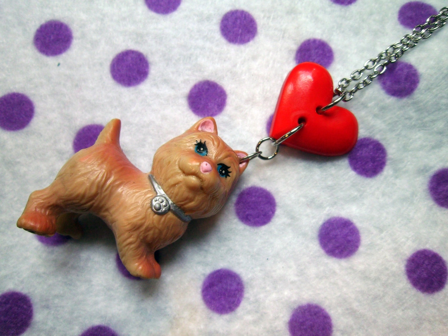 Tiny Scottish Terrier Littlest Pet Shop Necklace