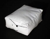 Plush White Tofu Pirate- Veggies Ahoy