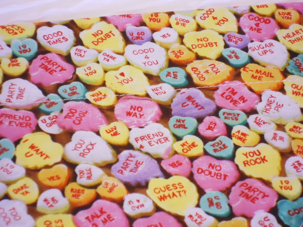 Valentines Day Heart Candy Sayings Valentine candy hearts in