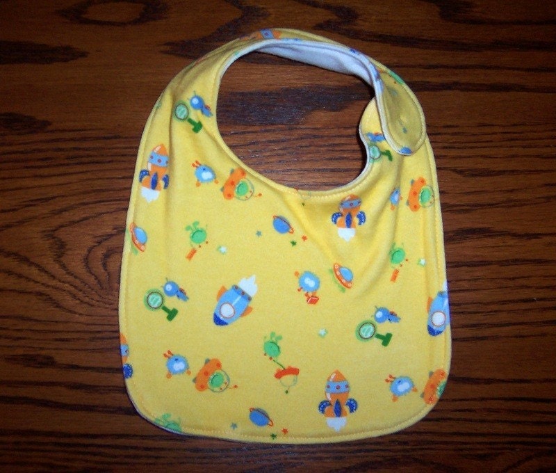Little Droolers Bib - Space Aliens
