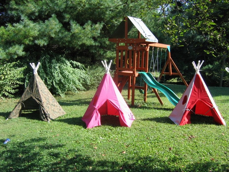 Children's Indoor/Outdoor Teepee - Custom Made
