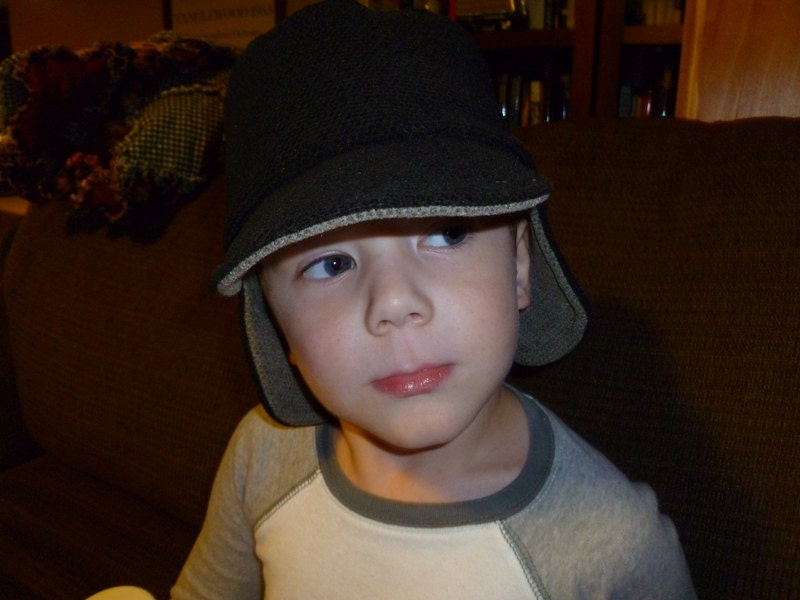 Polartec Fleece Hat with Ear Flaps