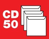 BULK SALE - Set of 50 Upcycled Disc Cases